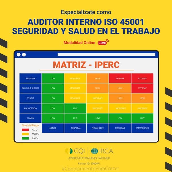 ¡Certificación Oficial IRCA!