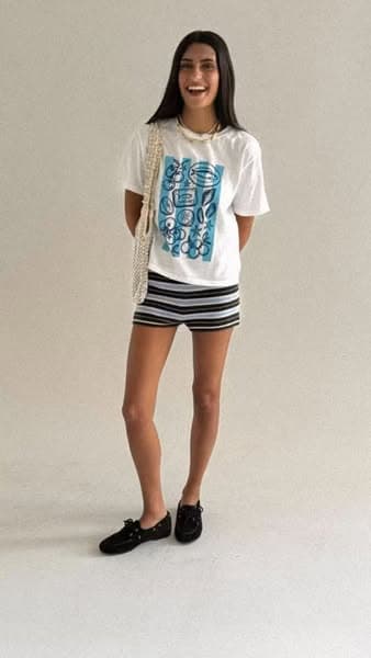 Statement tee, everyday wear.