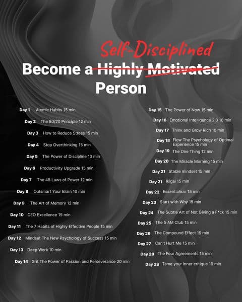 Nothing diminishes procrastination faster than action
