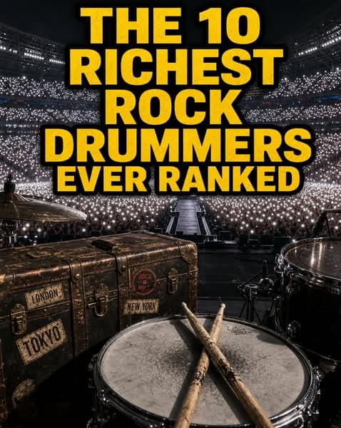 This Rock Icon Is Still The World's Wealthiest Drummer At 84