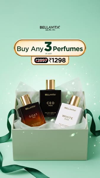 Any 3 Perfumes at ₹1298