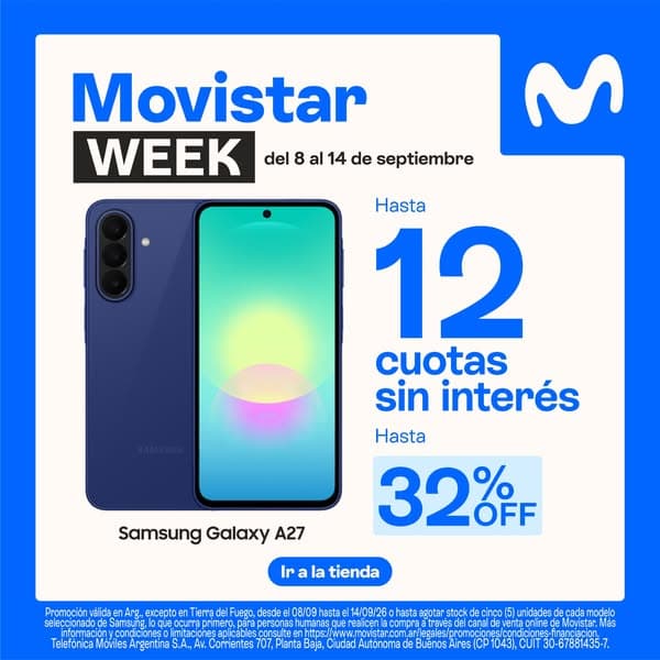 Llegó Movistar Week ✨