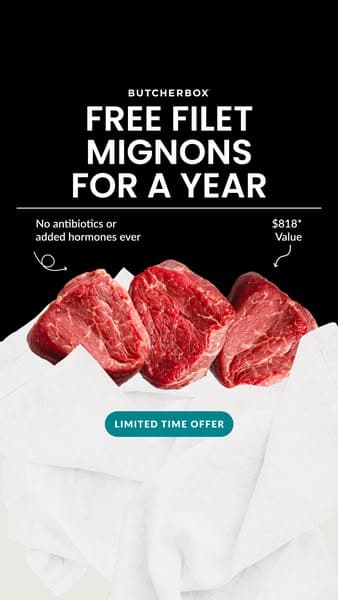 🥩 FREE Steaks for a Year🥩