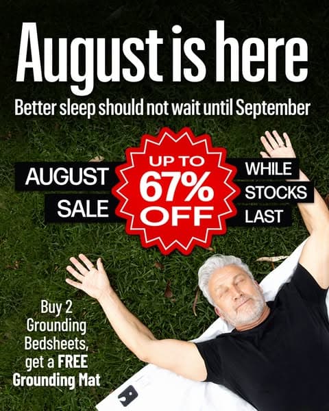 LIMITED TIME 67% OFF GROUNDING SHEETS