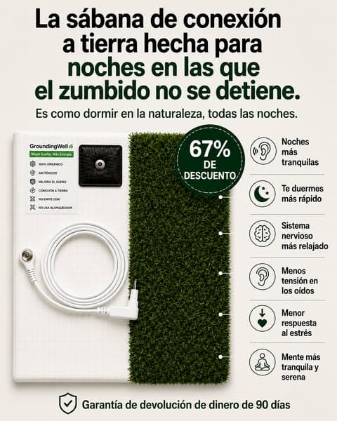 ¡Conéctate a la Tierra mientras duermes!