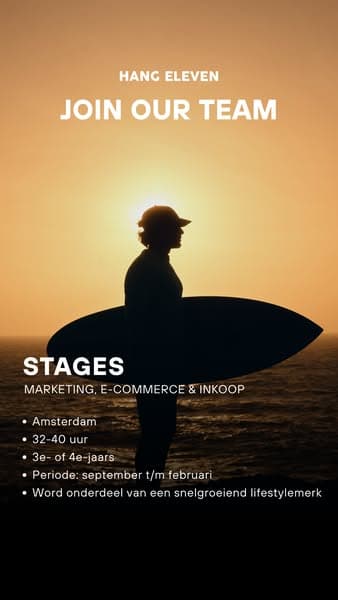 Stage bij een snelgroeiend lifestylemerk