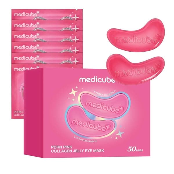 medicube PDRN Pink Collagen Jelly Eye Mask Hydrogel Eye Pa