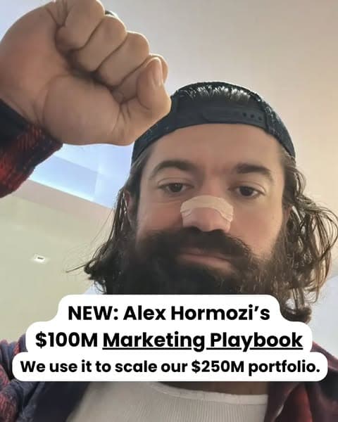 Alex's Hormozi's $100M Marketing Playbook