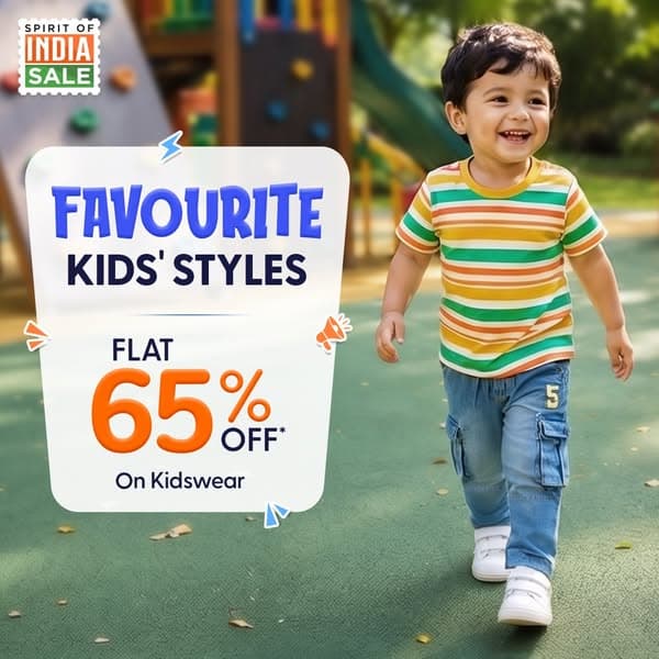 Flat 65% Off | Kidsโ Fashion