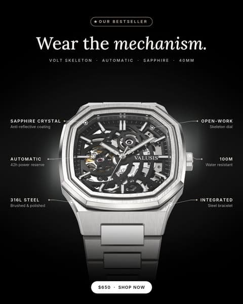 Awarded Best Watch Brand in Dubai 2025
