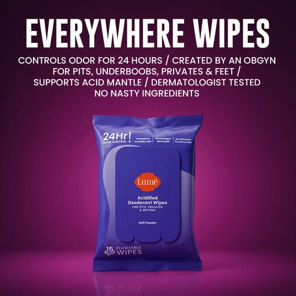 Freshen Up On The Go With Lume Wipes