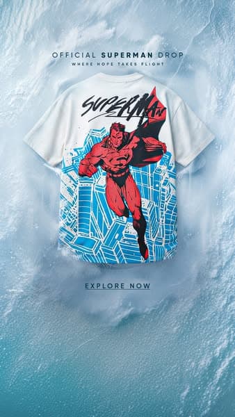 Just Landed: The Superman T-shirt