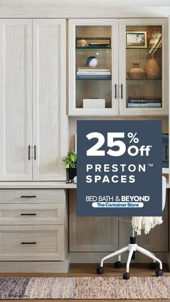 25% Off Preston Custom Closet Spaces