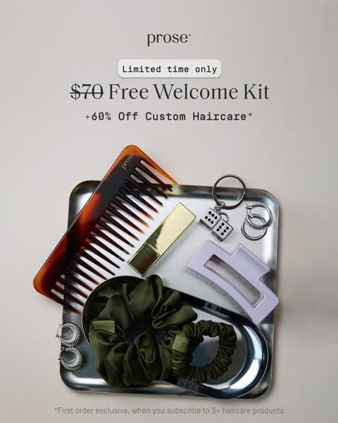 FREE Prose Welcome Kit・$54 VALUE