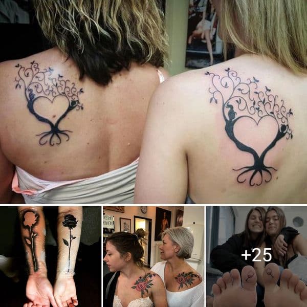 35 Coolest Mother-Daughter Tattoo Ideas To Express Love