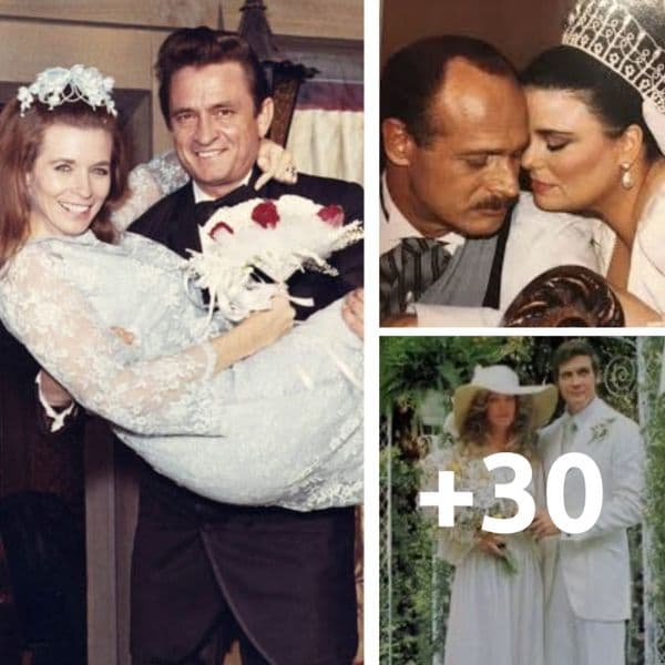 30+ Rare Vintage Celebrity Wedding Photos from the 1950s to the 1970s - you might not recognize some of them. Take a deep breath before seeing these.