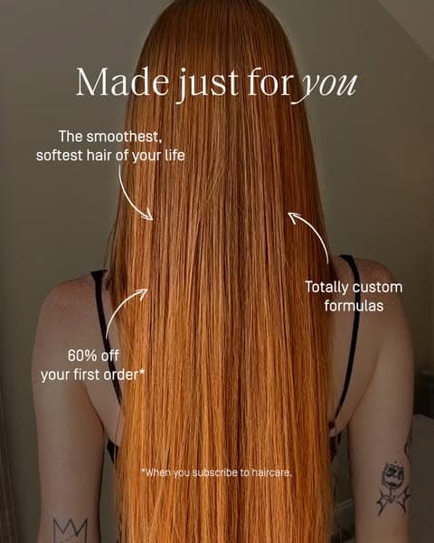 Get 60% OFF custom haircare from Prose