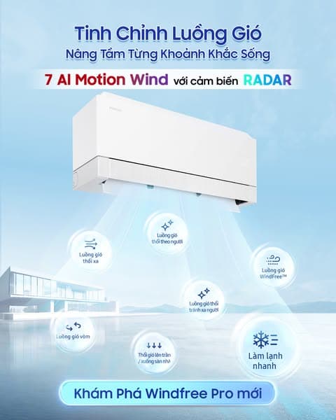 7 chế độ gió AI
