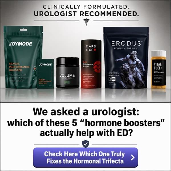 Urologist Reveals: TOP 5 Natural Supplements That Reverse ED Naturally