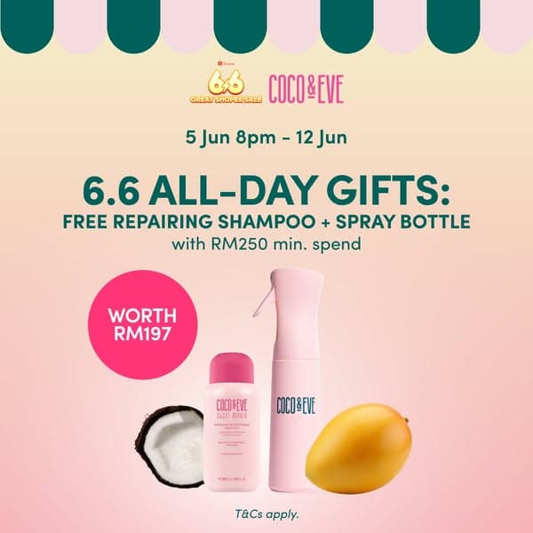 Claim your 6.6 FREE GIFTS now 🌸