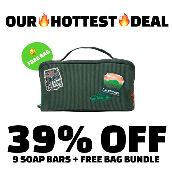 π€― FREE TOILETRY BAG + 39% OFF π€―