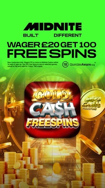 🏆 Bet £20, claim 100 Free Spins!*