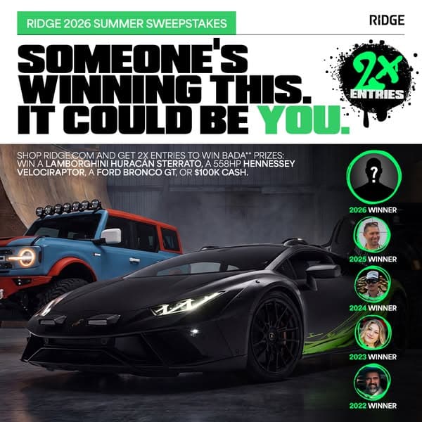 EARN 2x ENTRIES