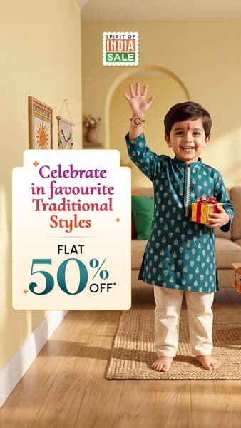 Flat 50% OFF*