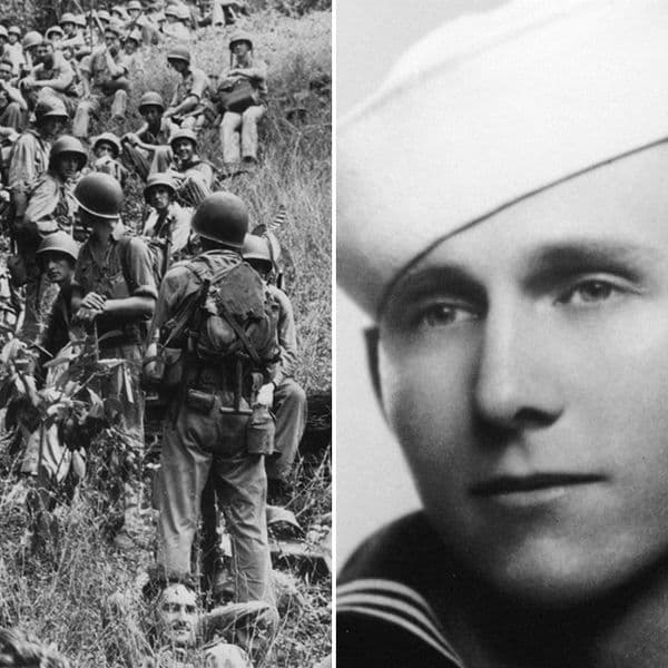 Marine's Unit Gets Saved At The Last Second, Then Looks At His Rescuer's Face In Disbelief