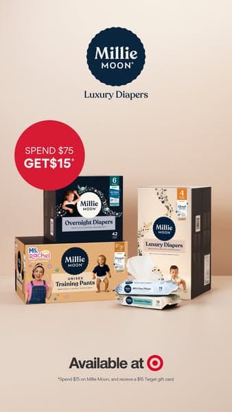 SAVE on Millie Moon Luxury Diapers