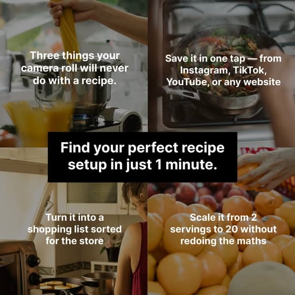 Want to plan, shop and cook faster?