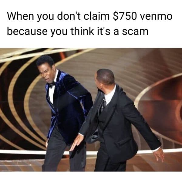 Claim Up to $750 to Venmo This Week!