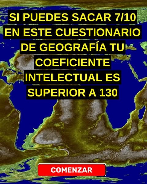 La mayoría de la gente no puede encontrar la mitad de estos lugares en un mapa, ¿y tú?