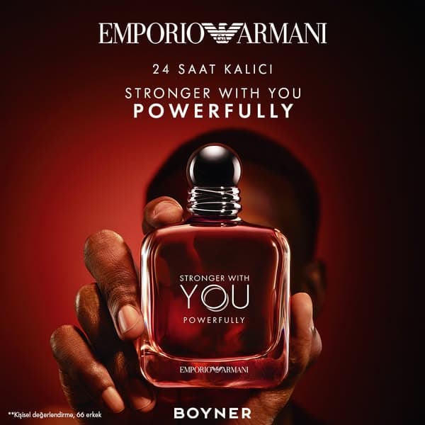TRY5,625 Armani Stronger with You Intensely 100 ml + 15 ml Parfüm Set