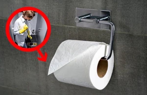 If You Find The Toilet Paper Folded Like This, Don't Use It