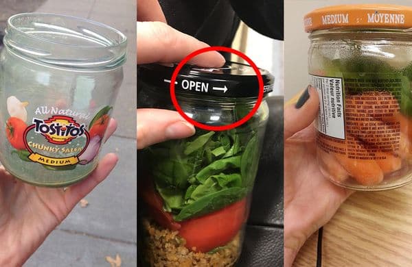 Make Sure You Don't Throw Out Old Salsa Jars!