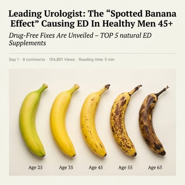 Urologist Reveals: TOP 5 Natural Supplements That Reverse ED Naturally
