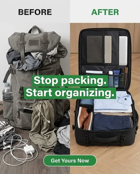 From Messy To Perfectly Packed