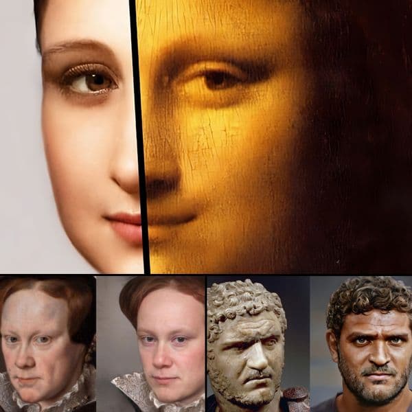 Más de 35 imágenes de inteligencia artificial que muestran el aspecto real de los personajes históricos