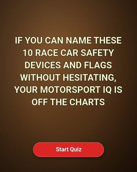 Most Racing Fans Can't Name These 10 Safety Devices 🛞