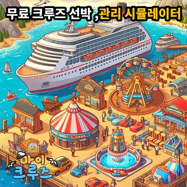 🎮무료 크루즈 시뮬레이션 게임.