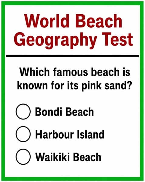 ποΈ Only 2% Of People Can Name All These Famous Beaches