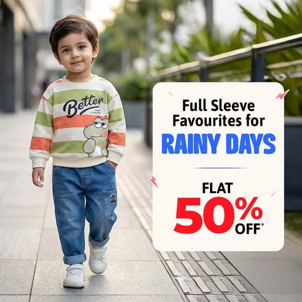Flat 50% Off | Kidsโ Fashion