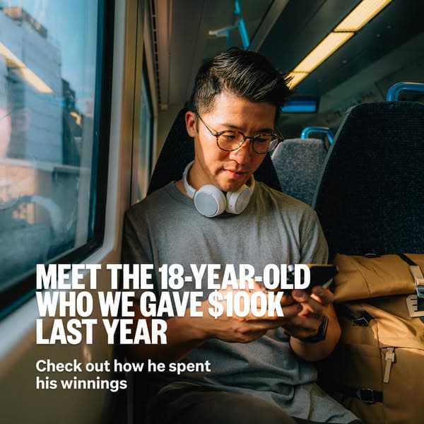 Could you be this year's winner?