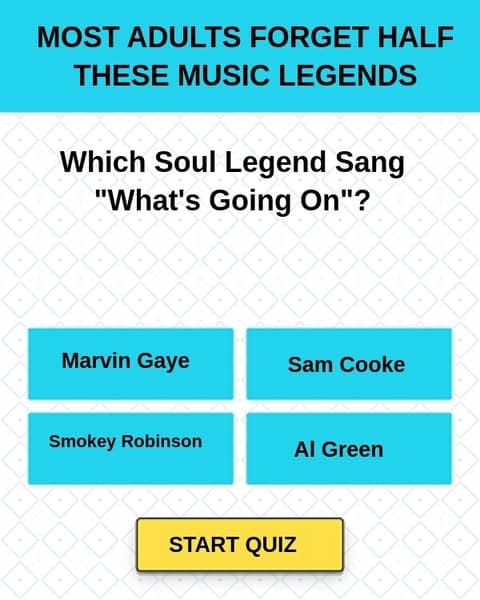 Only True Soul Music Fans Can Name Every Legend In This Quiz
