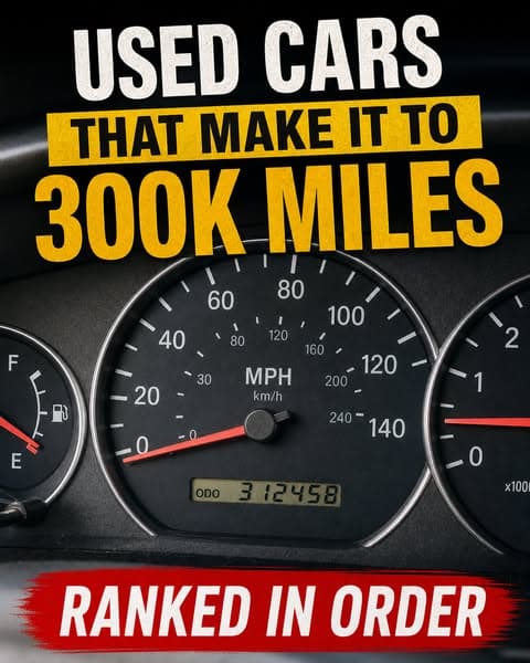 The Used Cars Still Rolling After 300,000 Miles