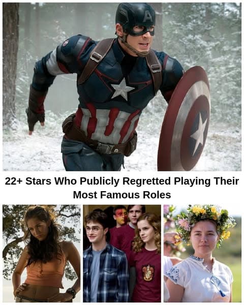 22+ Stars Who’ve Expressed Regret Over Roles They've Played