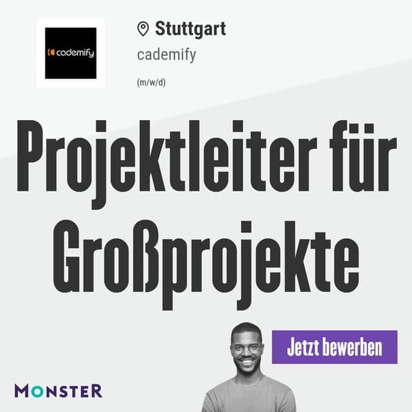 Projektleiter für Großprojekte