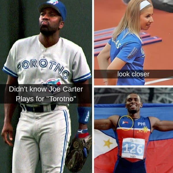 30+ Sports Wardrobe Mishaps