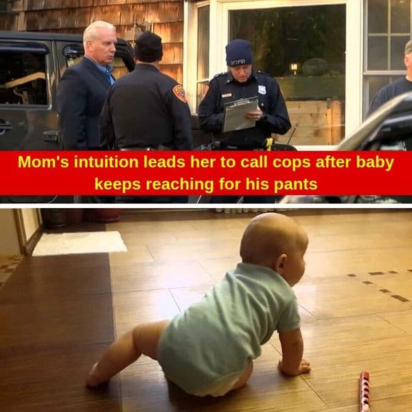 Mother Left With No Choice Calls 911 After Baby Persistently Looked Inside His Pants